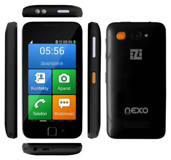 NEXO iZi – przyjazny smartfon dla seniora i nie tylko...