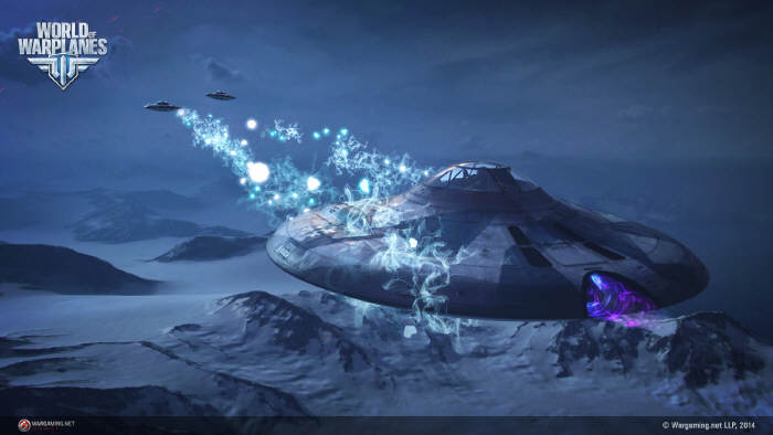 Zima, śnieg i… U.F.O. w World of Warplanes