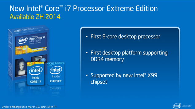 Trzy procesory z rodziny Intel Haswell-E
