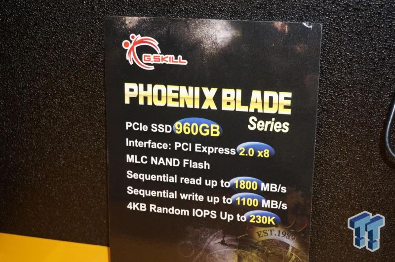 Kosmiczny dysk SSD od G.Skill czyli Phoenix Blade