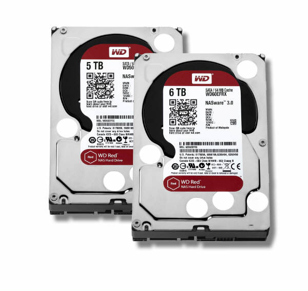 Nowe modele dyskw WD Red w pojemnociach do 6TB