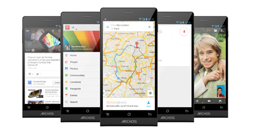 ARCHOS Oxygen 50c - osiem rdzeni i matryca IPS