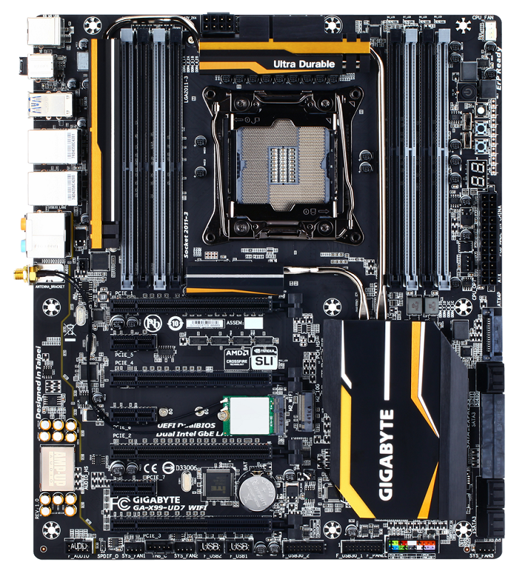Gigabyte oficjalnie zaprezentował płyty z chipsetem X99
