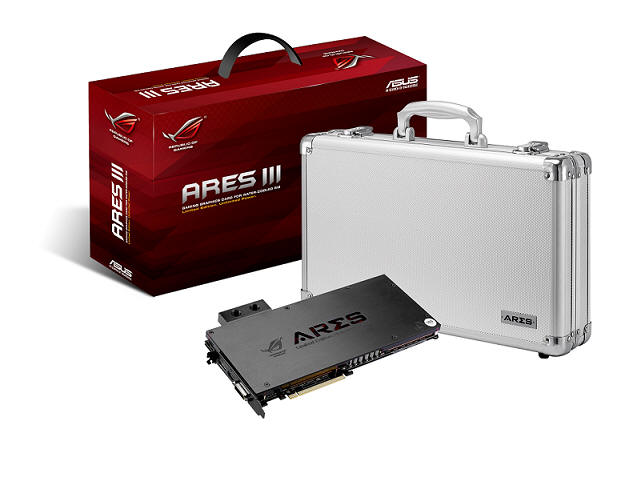ROG Ares III – karta dwuprocesorowa, chłodzona wodą...