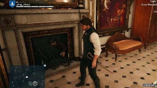 Liczne bdy w Assasin's Creed Unity 