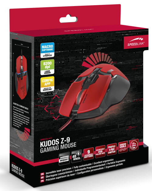 Speedlink Kudos Z-9 Gaming Mouse