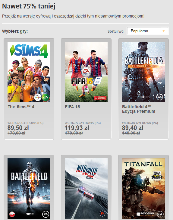 Promocje na Origin oraz Steam z okazji Czarnego Piątku