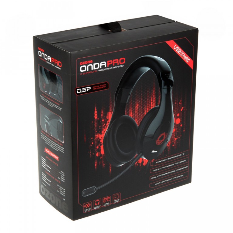 Nowe przestrzenne suchawki OZONE Onda Pro na USB