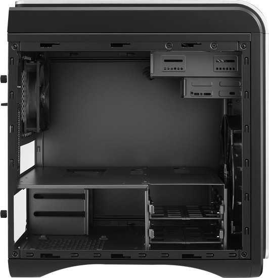 AeroCool - czarno-biae Dead Silence Cube 