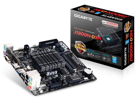 Gigabyte GA-J1800N-D2H - nowa pyta mini-ITX