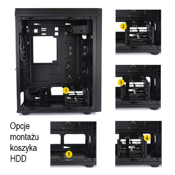 Nowa obudowa SilentiumPC Aquarius X90 Pure Black