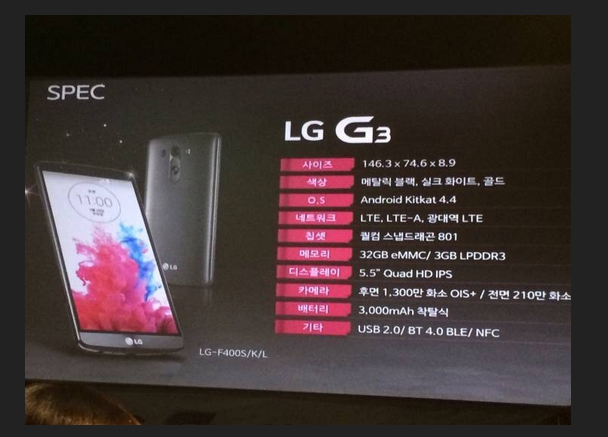 LG po cichu prezentuje G3