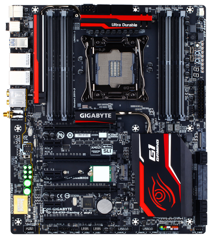 Gigabyte oficjalnie zaprezentował płyty z chipsetem X99