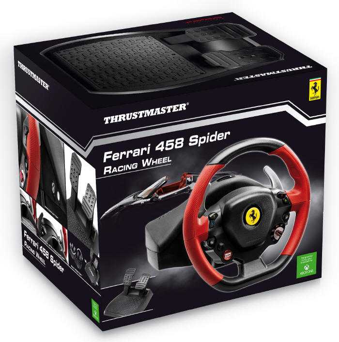 THRUSTMASTER 458 Spider - nowa kierownica...