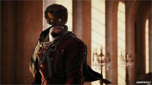 Liczne bdy w Assasin's Creed Unity 