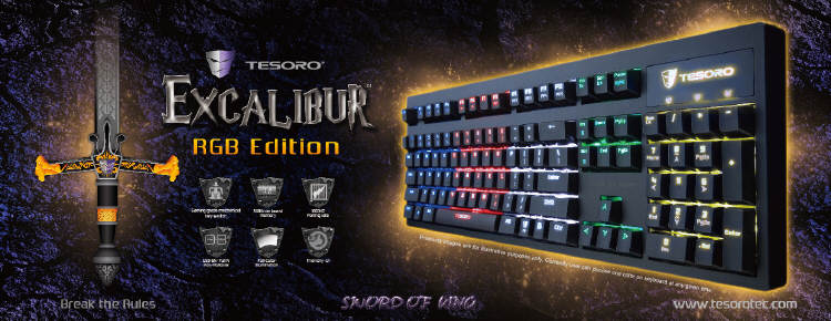 Tesoro Excalibur RGB