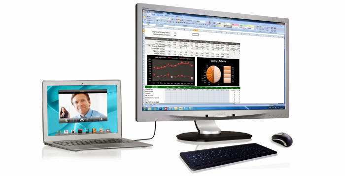 PHILIPS 231P4QUPES - 23-cale na USB z matrycą IPS