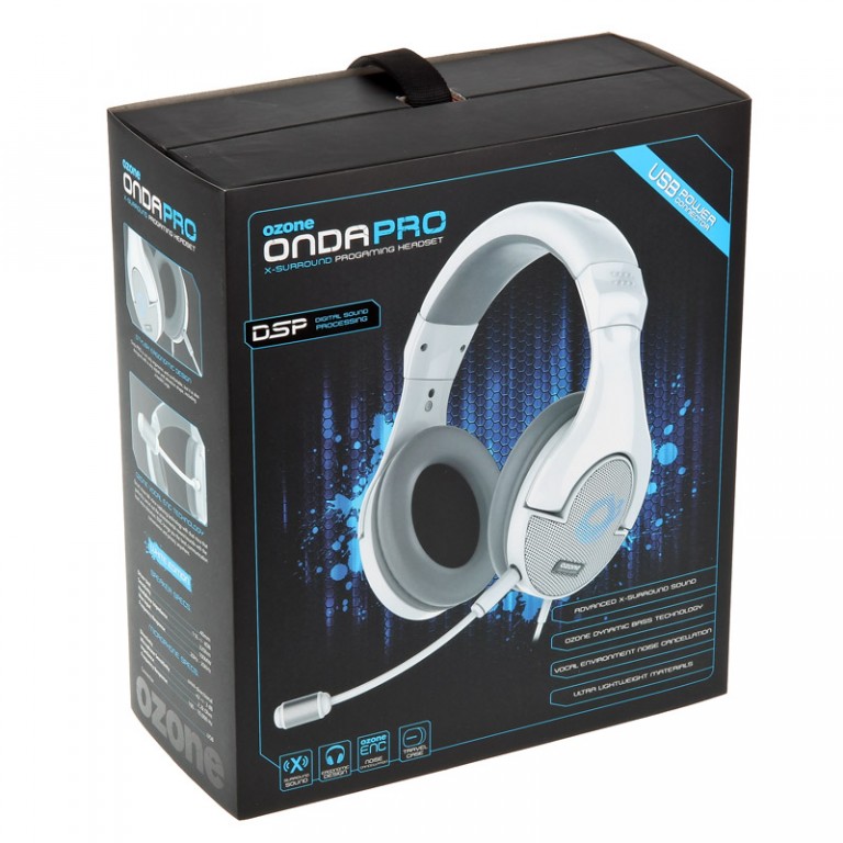 Nowe przestrzenne suchawki OZONE Onda Pro na USB
