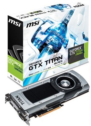 GTX Titan Black w kilku odmianach