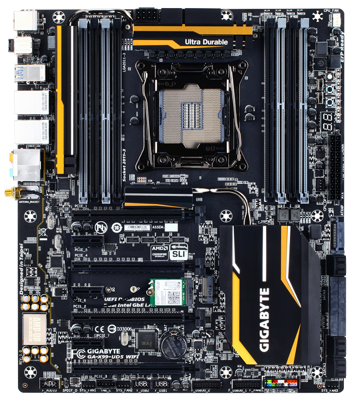 Gigabyte oficjalnie zaprezentował płyty z chipsetem X99