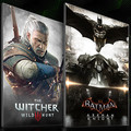 Obrazek Wiedźmin 3 i Batman Arkham Knight z kartami NVIDII