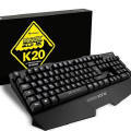 Obrazek SHARK ZONE K20 - metalowa klawiatura
