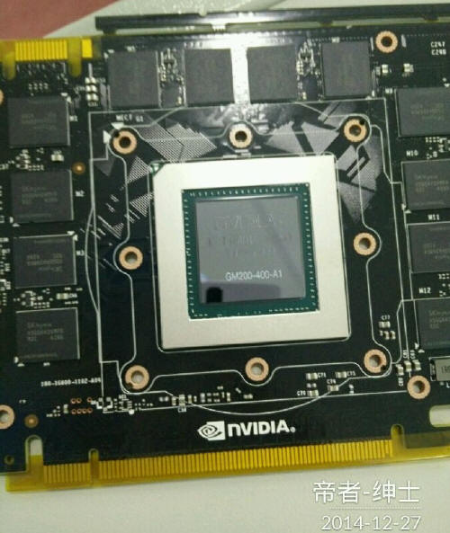 Pierwsze zdjecia płytki PCB karty GeForce GTX TITAN-X