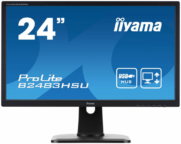 iiyama B2483HSU-B1DP do domu i biura