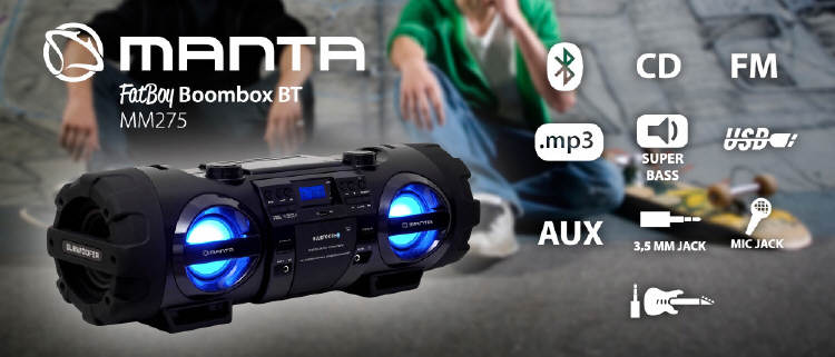 Manta - boombox do zadań specjalnych