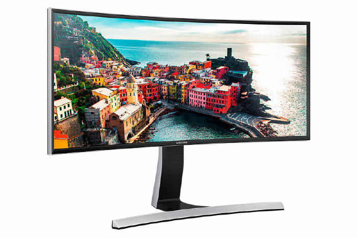 Samsung S34E790CN -zakrzywiony Ultra-Wide HiDPI