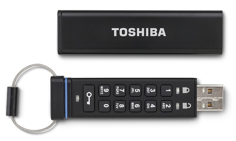 Bezpieczny pendrive od Toshiba z szyfrowaniem AES 256 bit