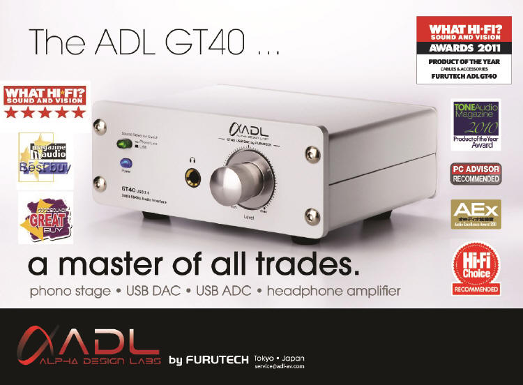 Furutech ADL GT40α USB DAC – Mały Tłuścioch na Biurko