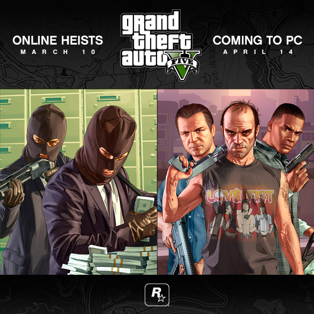 GTA V w wersji na PC - znów opóźnione