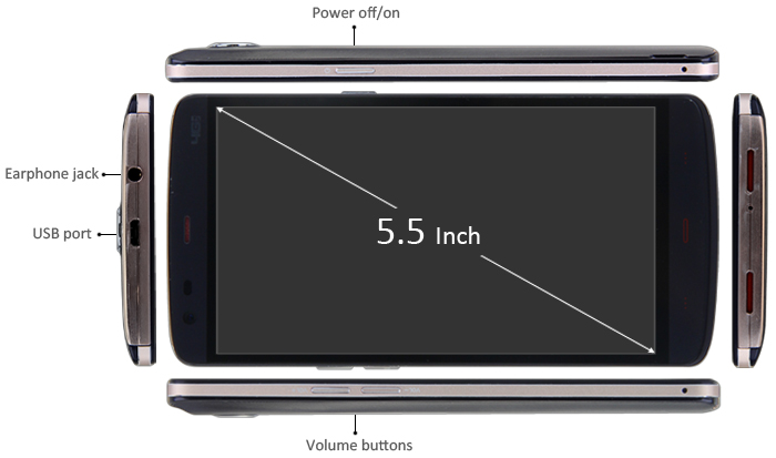 Nowy chiński flagowy smartfon Kingzone Z1