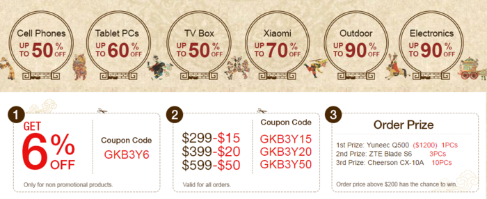 Urodzinowe promocje w GeekBuying