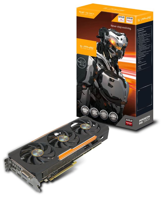Seria kart Radeon R9/R7 300 widziana u Sapphire
