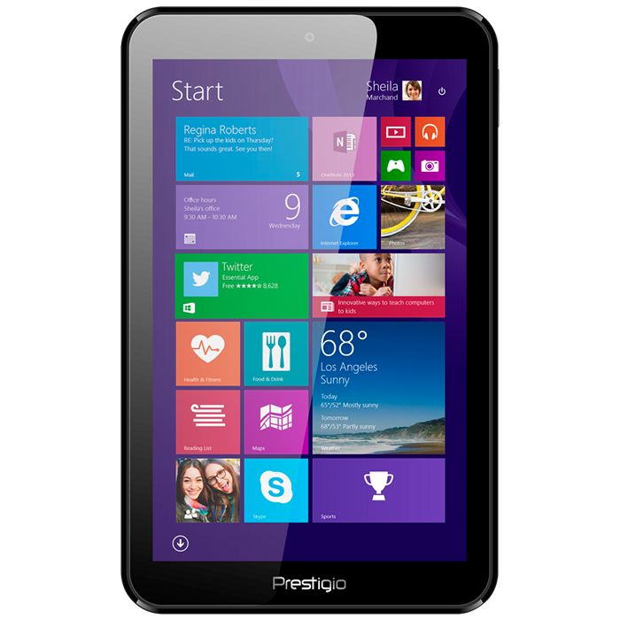 Prestigio Visconte tablety kompatybilne z Windows 10
