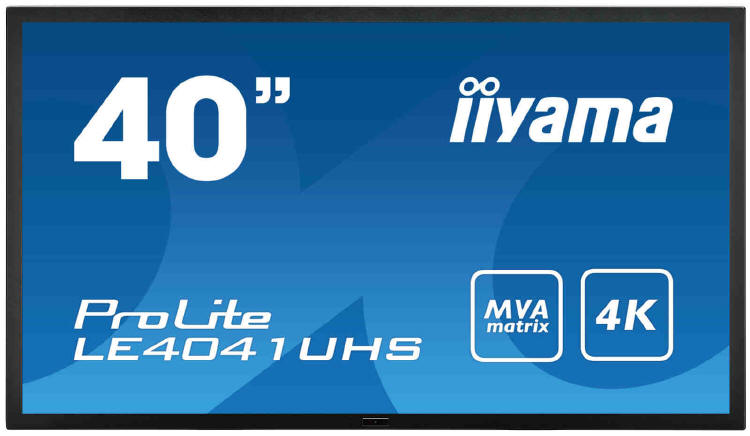 iiyama przedstawia 40-calowy monitor 4K z matrycą MVA