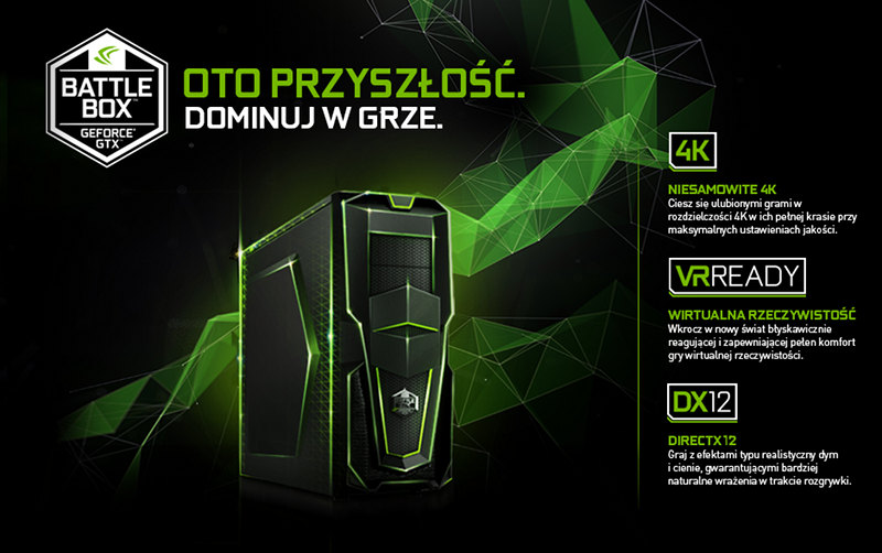 Komputery PC BattleBOX zaprojektowane przez NVIDIA