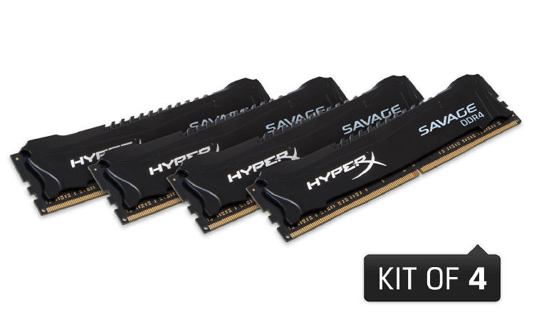 HyperX prezentuje pamięci HyperX Savage DDR4
