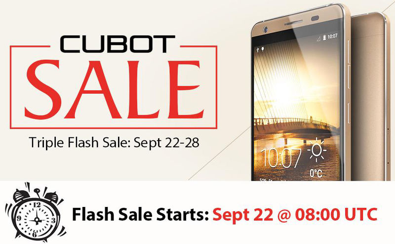 Promocja na smartfony marki Cubot