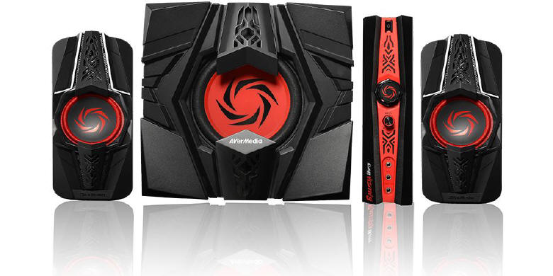 AverMedia Ballista - goniki 2.1 dla graczy