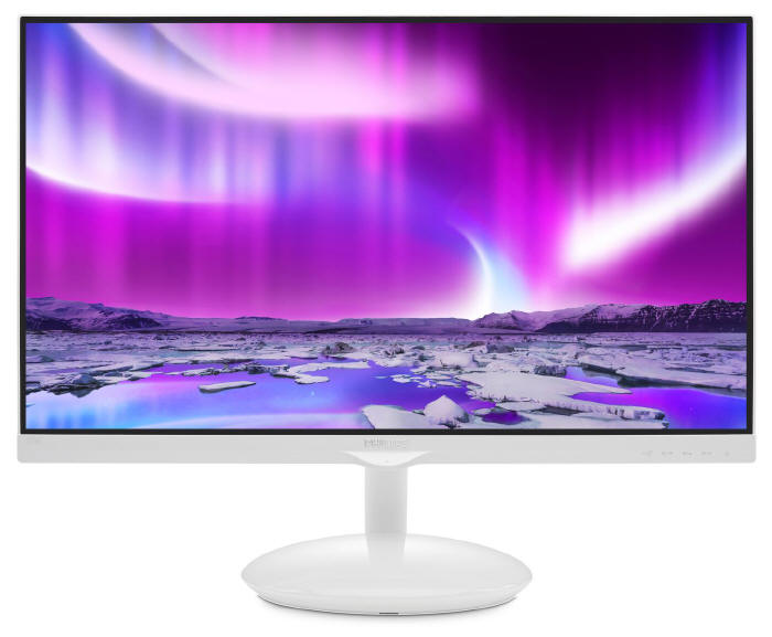 PHILIPS Ambiglow: 27-calowy monitor ze świecącą podstawą