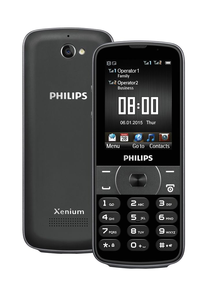 Philips Xenium E560 - biznesowy telefon dual sim