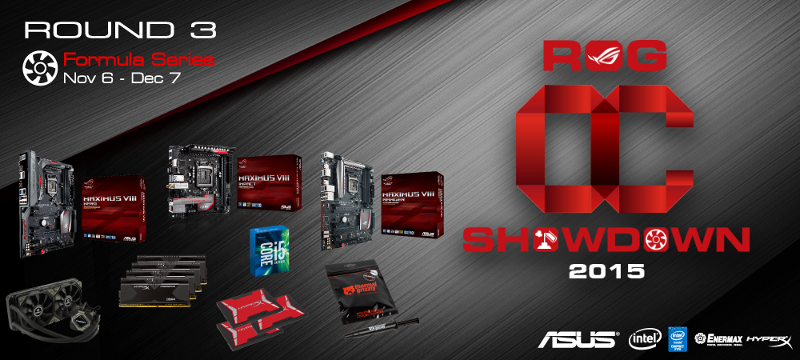 ASUS ROG OC Showdown 2015: Rusza finałowa runda