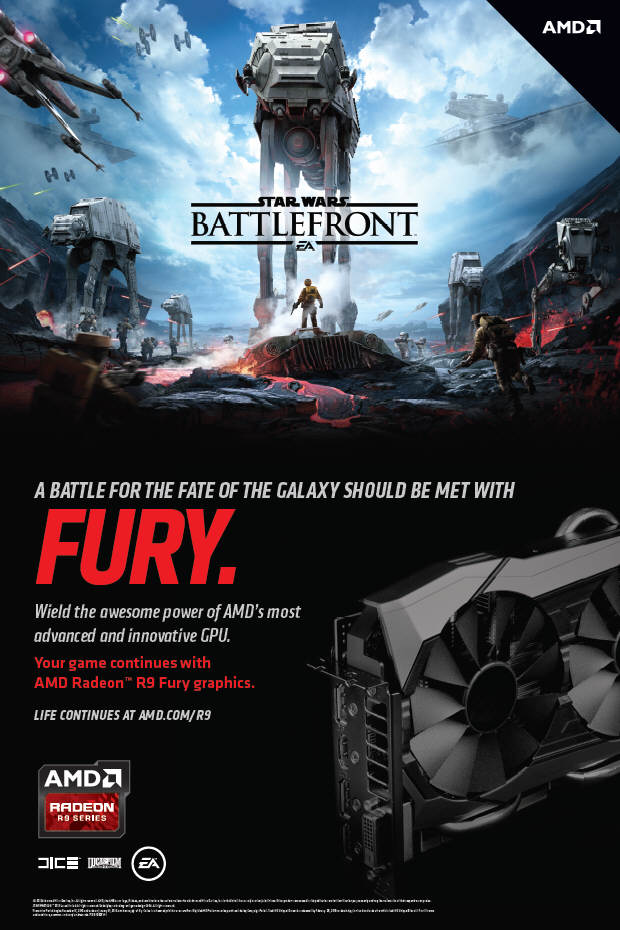 Star Wars Battlefront z kartą AMD Radeon R9 Fury