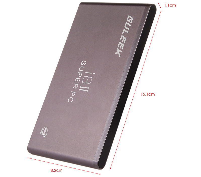 GULEEK i8II Mini PC - mały zgrabny komputerek