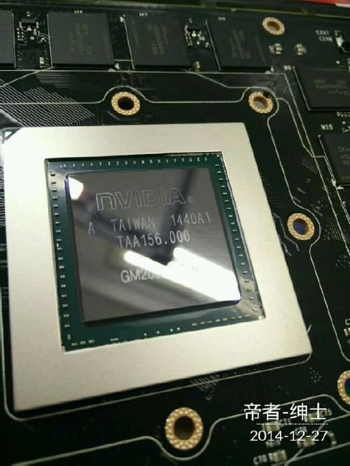 Pierwsze zdjecia płytki PCB karty GeForce GTX TITAN-X