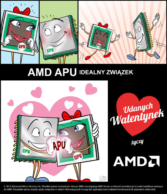 Święto Zakochanych w/g firmy AMD