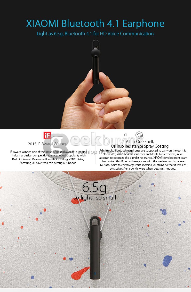 Nowa suchawka stereo - XIAOMI MI Bluetooth